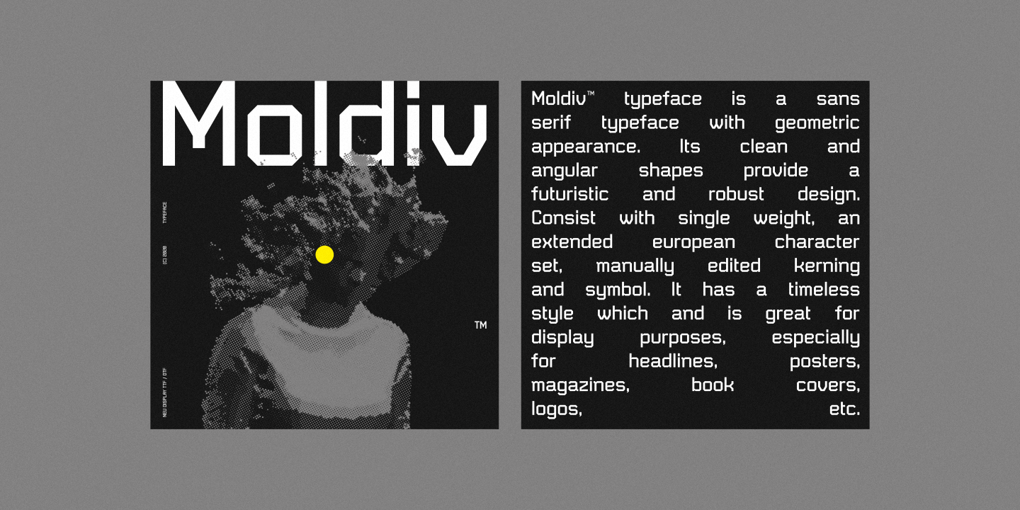 Example font Moldiv #2